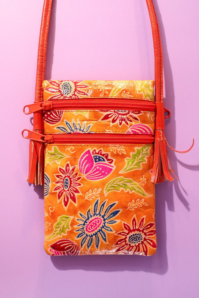 Saffron Trail Cellphone Bag