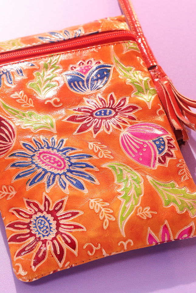 Saffron Trail Cellphone Bag