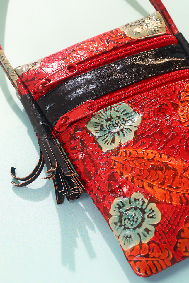 Fiery Flora Cellphone Bag