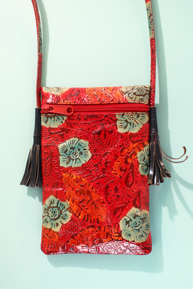 Fiery Flora Cellphone Bag