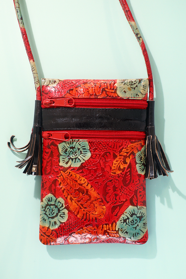 Fiery Flora Cellphone Bag