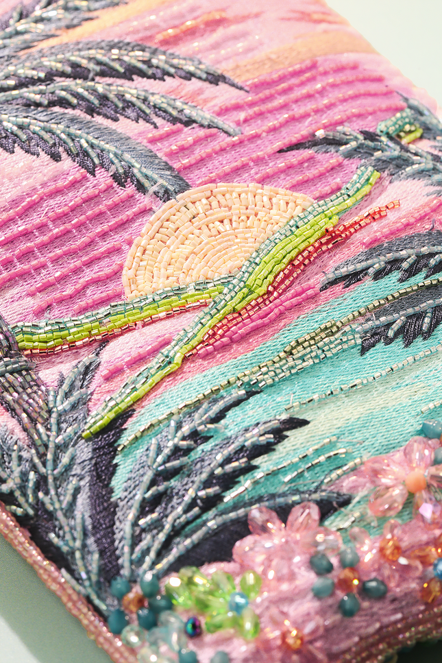 Retro Tide Beaded Crossbody Bag