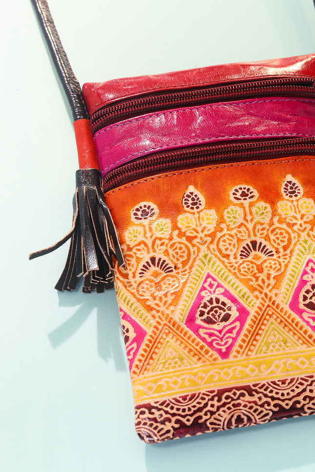 Magenta Wanderer Cellphone Bag