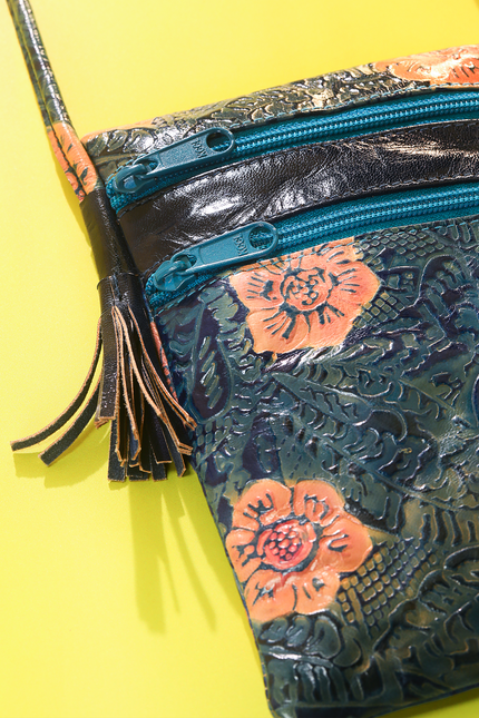 Electric Bloom Cellphone Bag