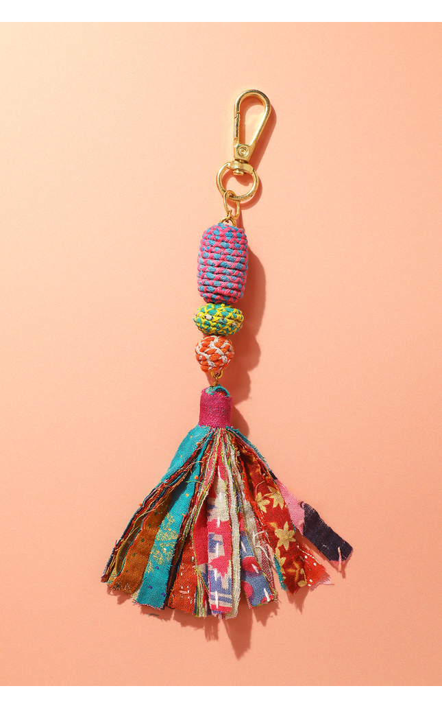 Sunwoven Tassel Keychain