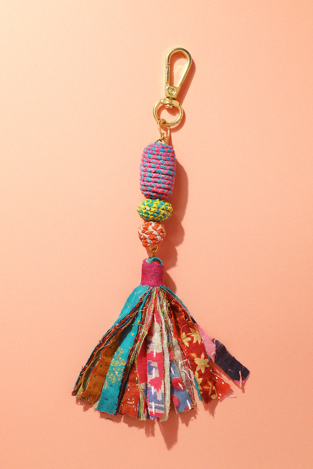 Sunwoven Tassel Keychain