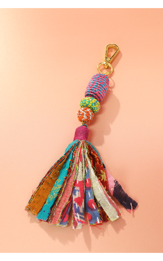 Sunwoven Tassel Keychain