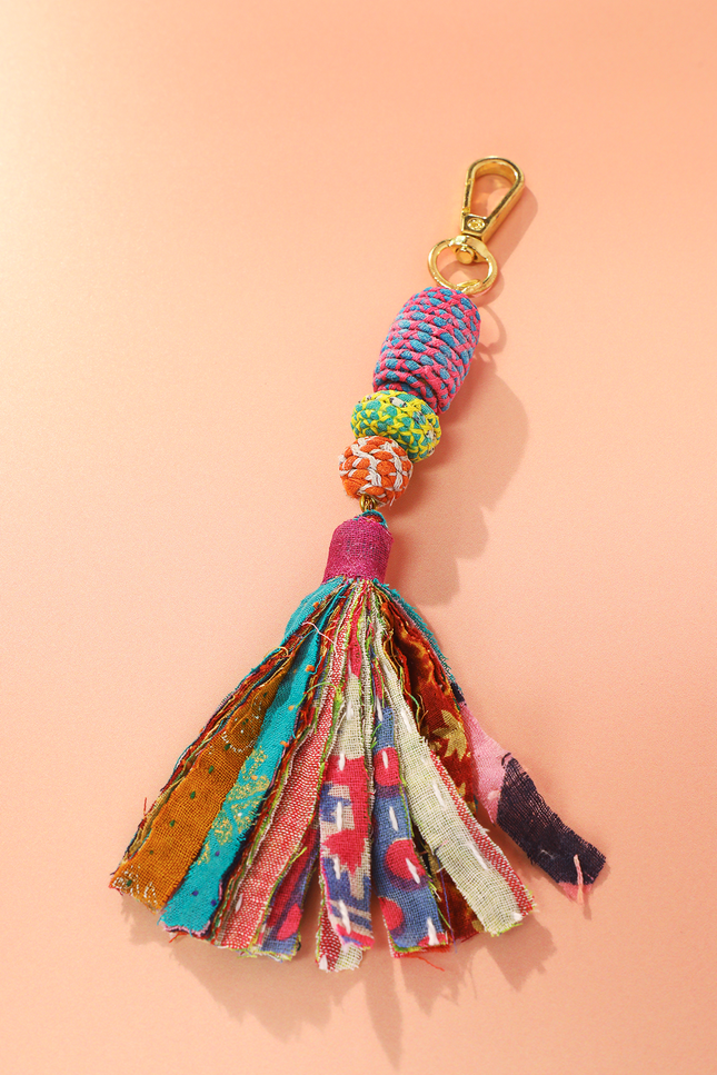 Sunwoven Tassel Keychain