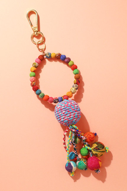 Carnival Bloom Keychain