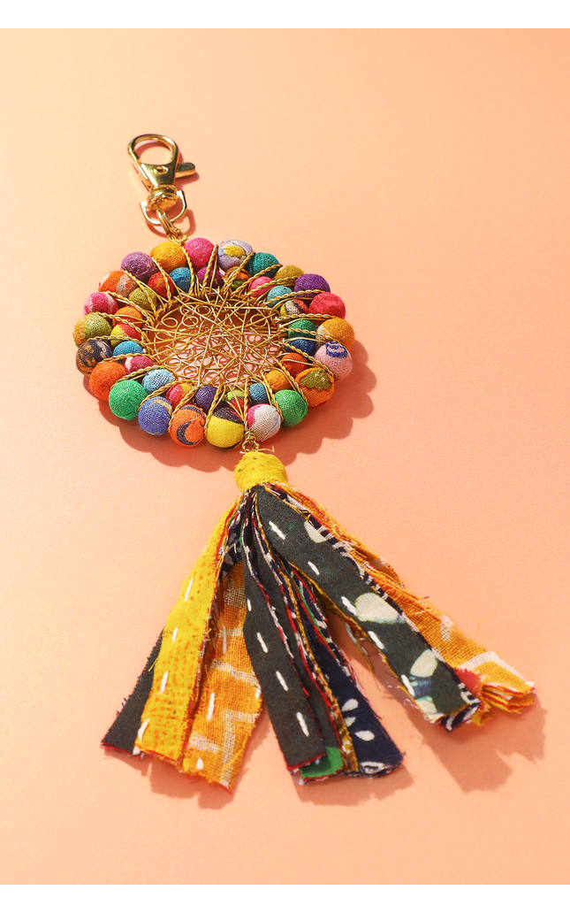 Carmela Upcycled Keychain