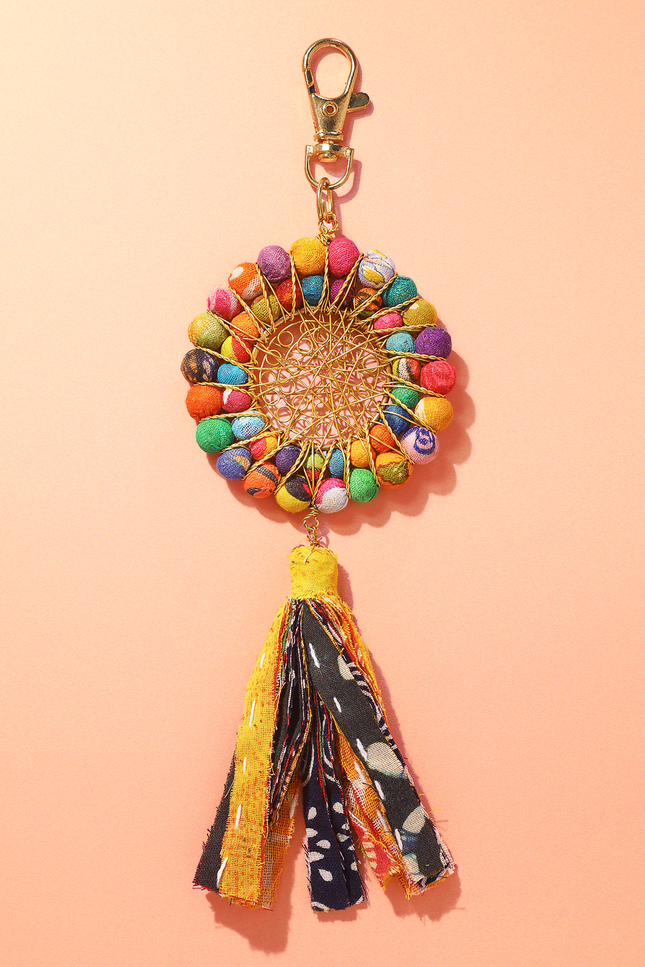 Carmela Upcycled Keychain