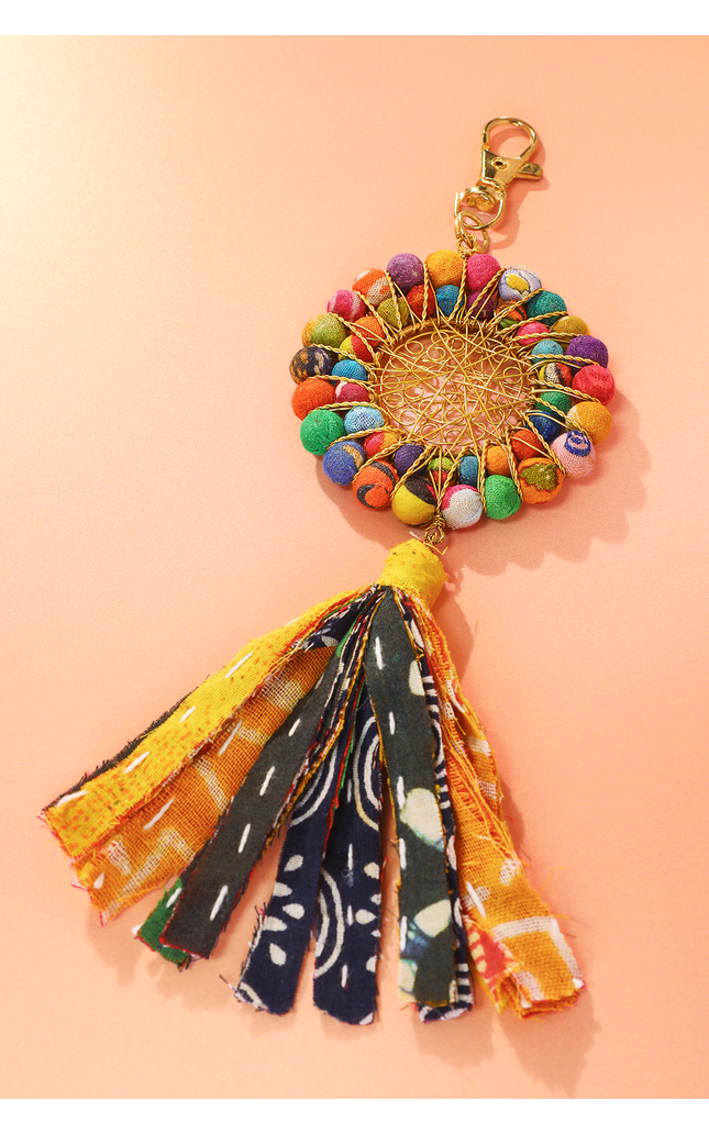 Carmela Upcycled Keychain