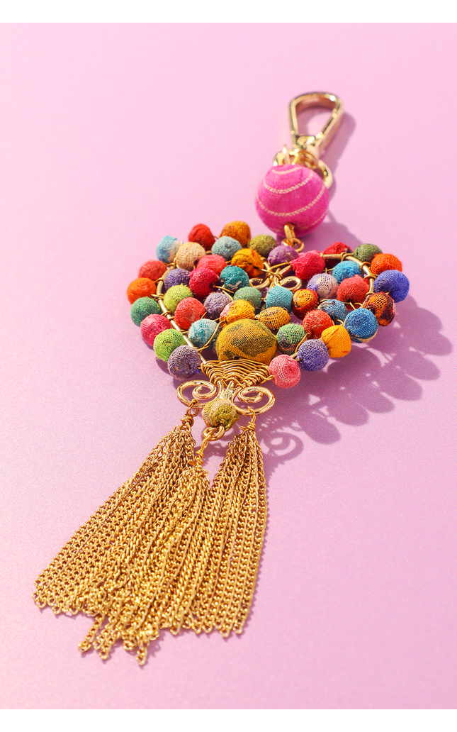 Radiant Heart Keychain