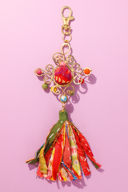 Solara Diamond Keychain