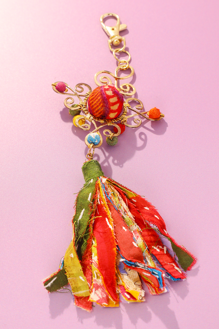 Solara Diamond Keychain