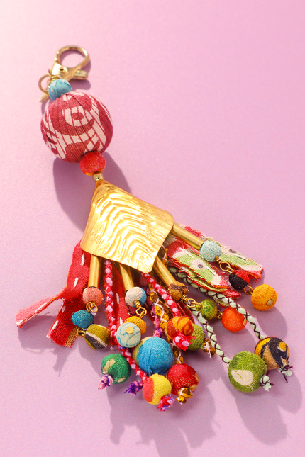 Sundance Tassel Keychain