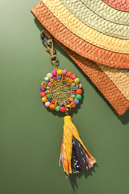 Carmela Upcycled Keychain