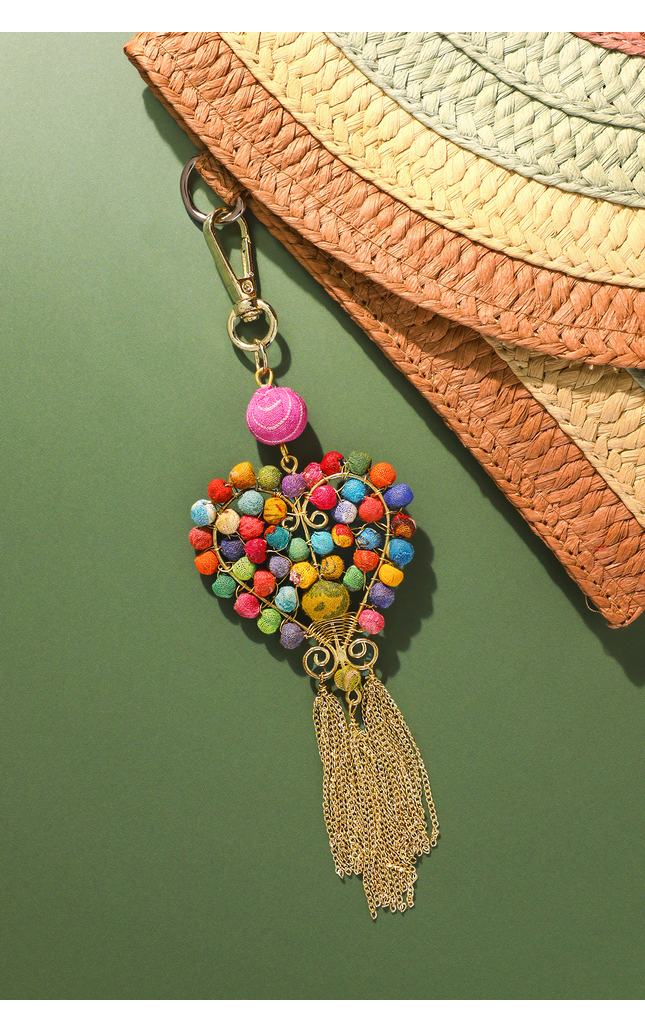 Radiant Heart Keychain