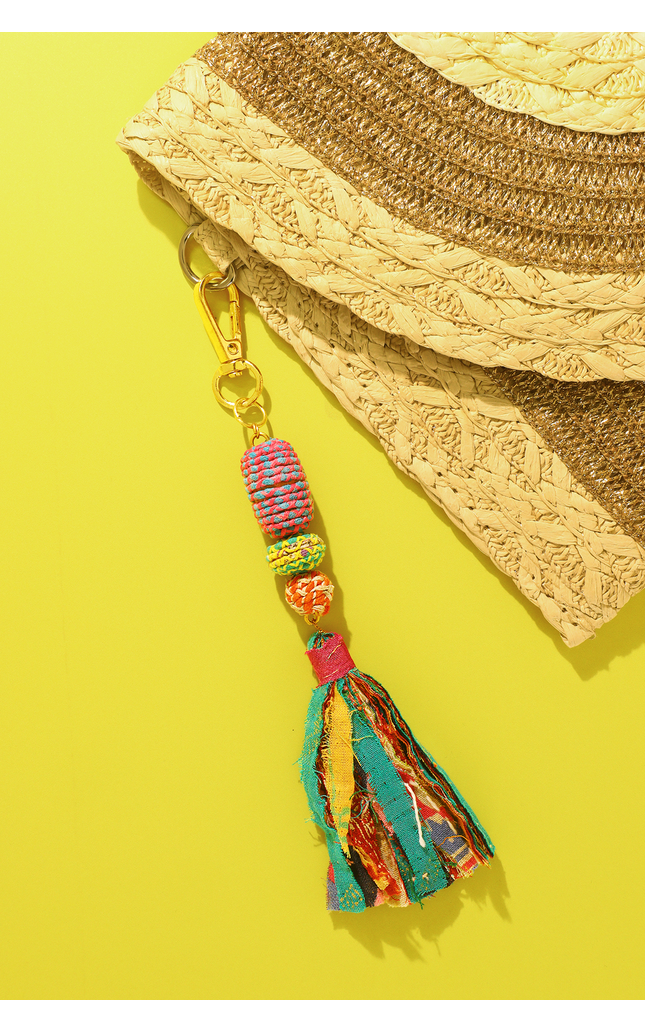 Sunwoven Tassel Keychain