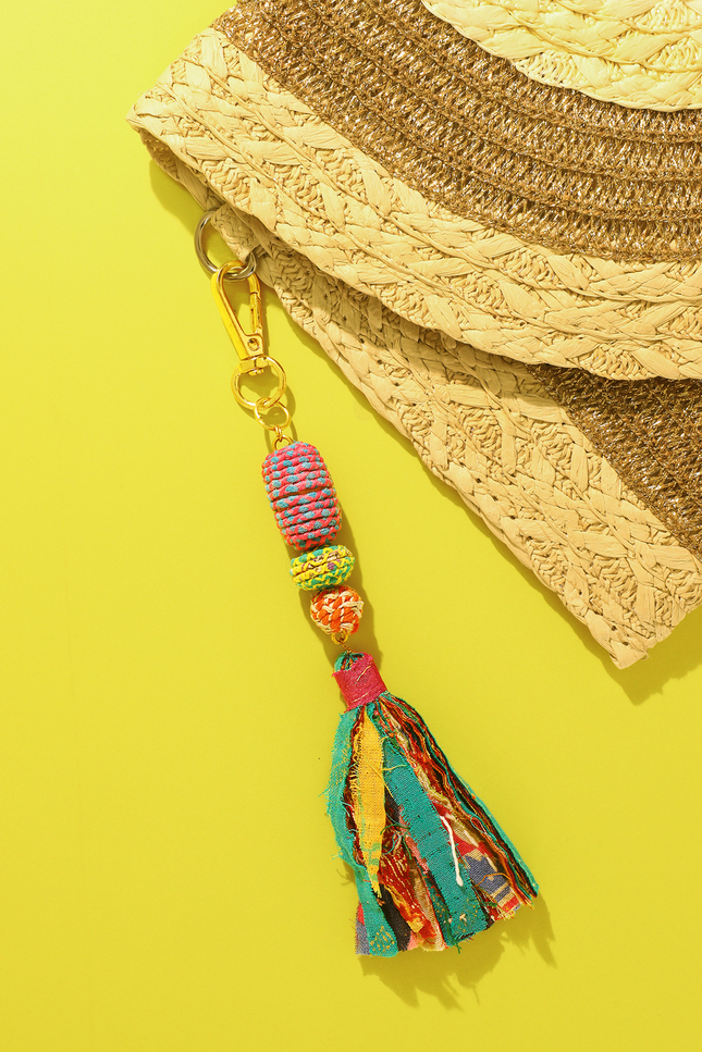 Sunwoven Tassel Keychain