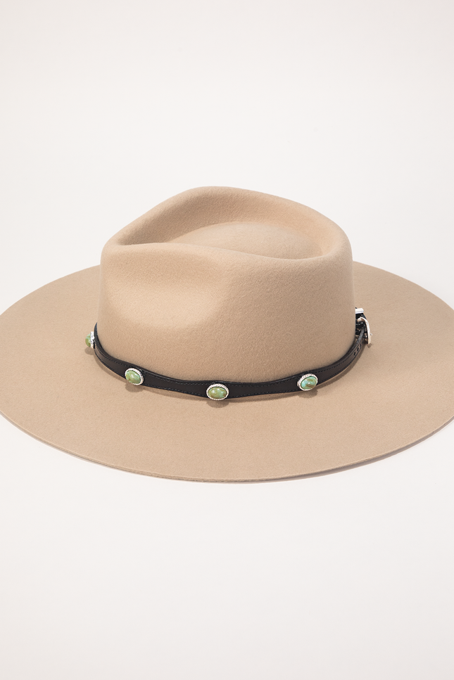 Sundance Stone Leather Hat Band