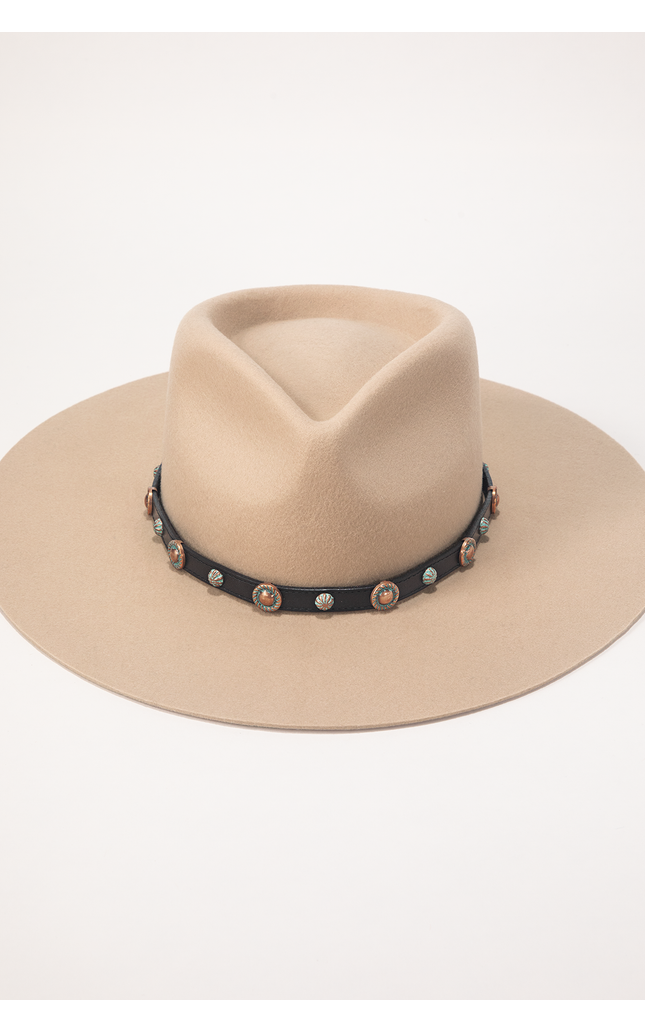 Copper Trail Leather Hat Band