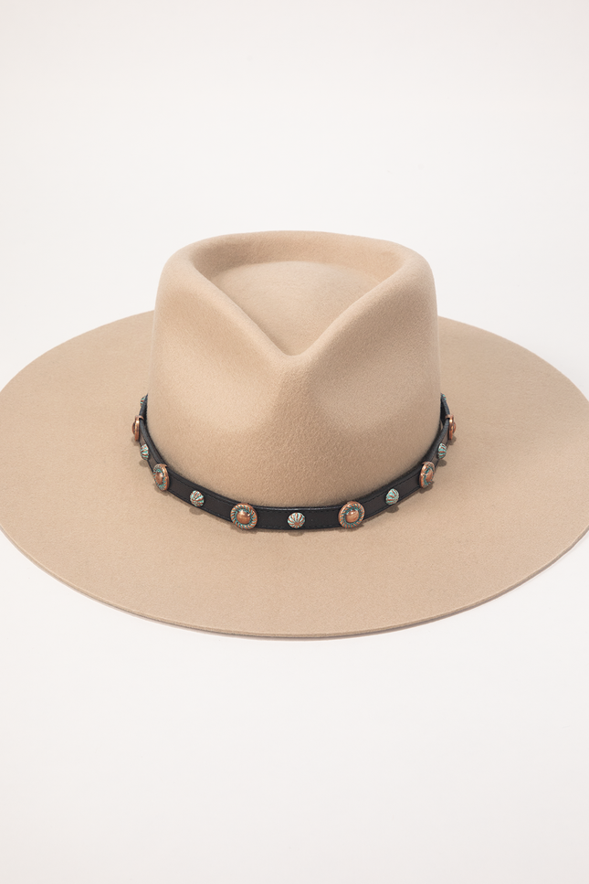 Copper Trail Leather Hat Band