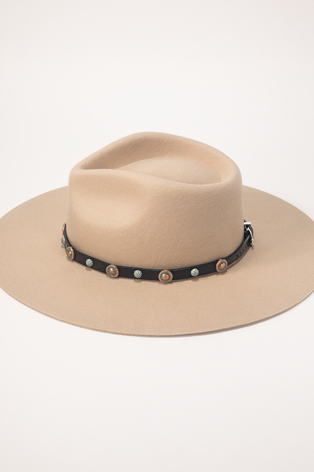 Copper Trail Leather Hat Band