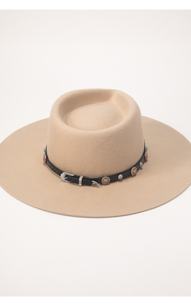 Copper Trail Leather Hat Band
