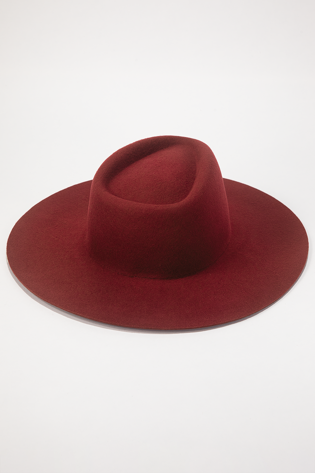 Lainey Wool Rancher - Raspberry