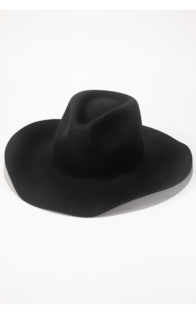 Shania Wool Cowboy - Black