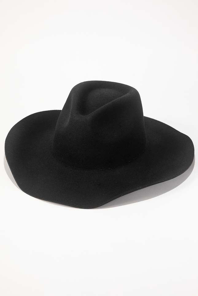 Shania Wool Cowboy - Black