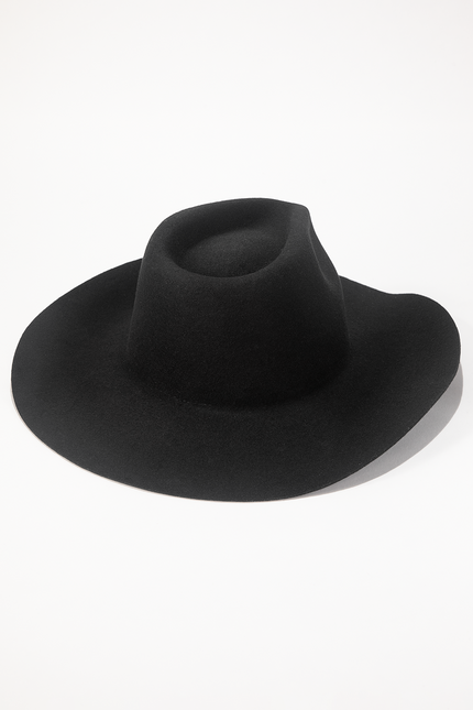Shania Wool Cowboy - Black