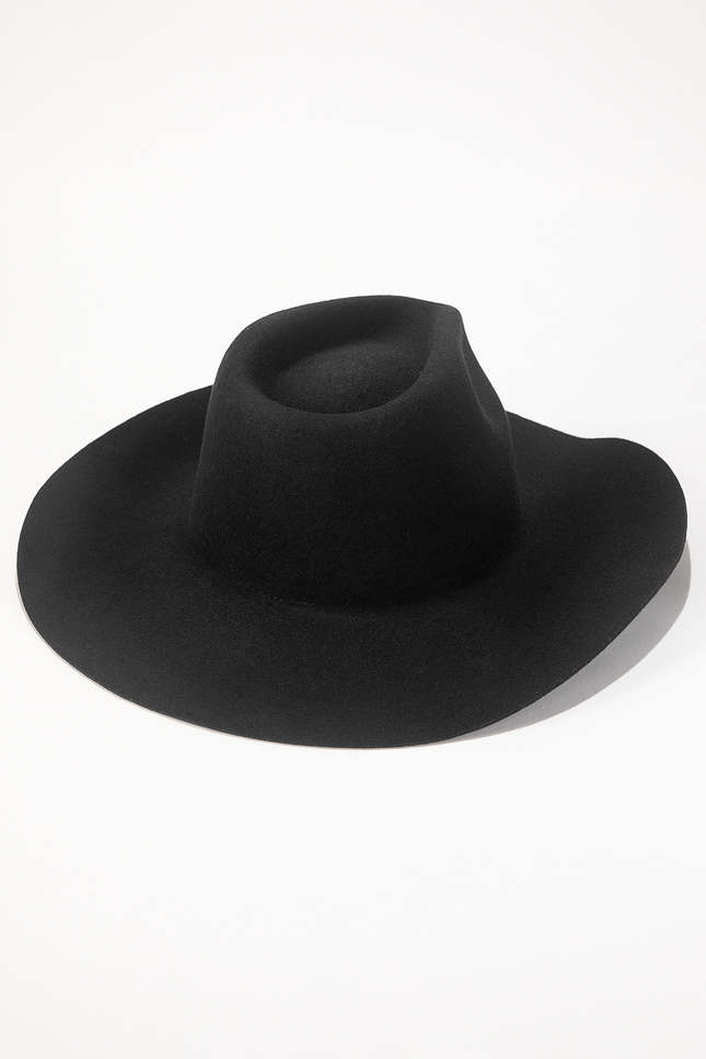 Shania Wool Cowboy - Black