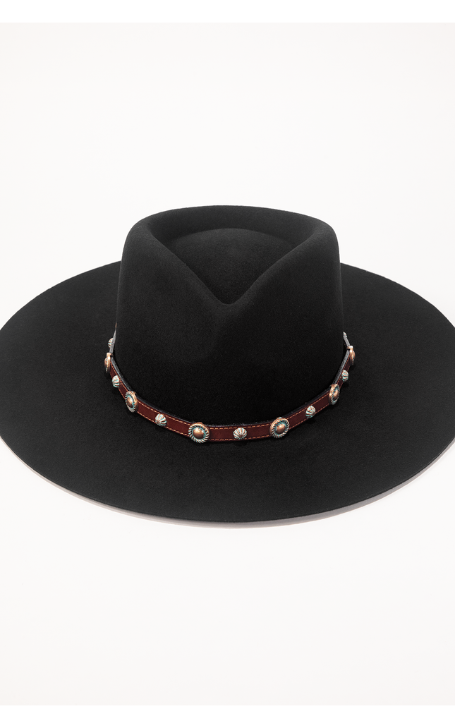 Copper Trail Leather Hat Band