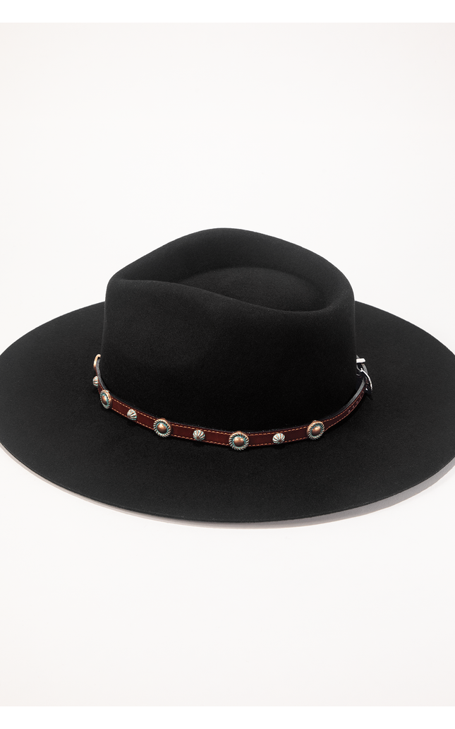 Copper Trail Leather Hat Band