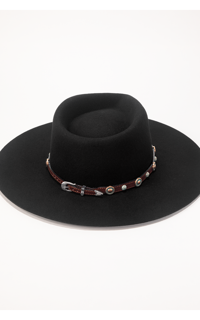 Copper Trail Leather Hat Band