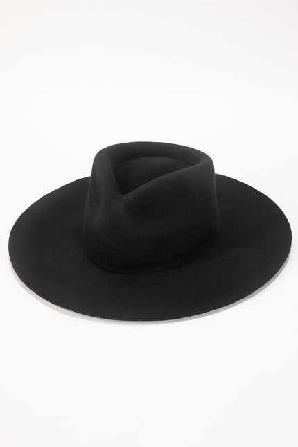 Mickey Wide Wool Rancher - Black