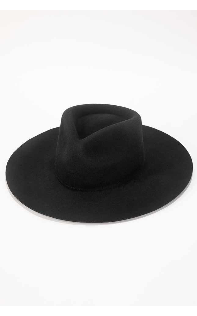 Mickey Wide Wool Rancher - Black