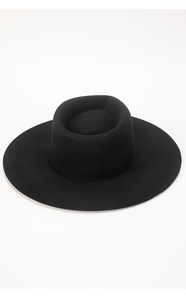 Mickey Wide Wool Rancher - Black