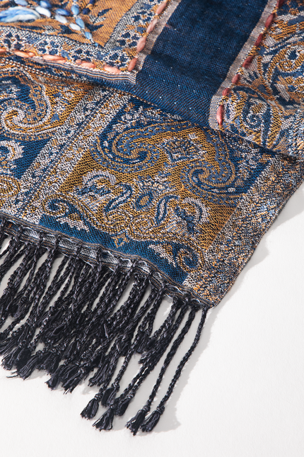 Jackson Embroidered Scarf