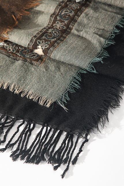 Cimarron Wool Embroidered Scarf
