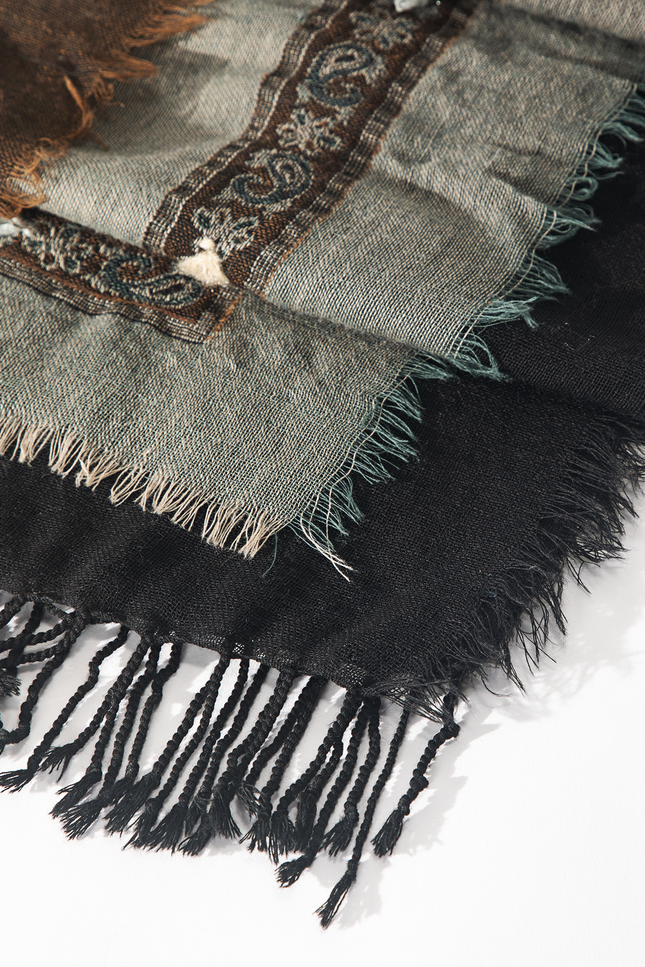 Cimarron Wool Embroidered Scarf