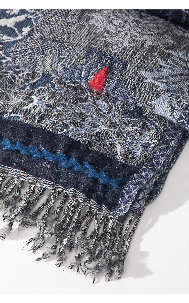 Breckenridge Wool Embroidered Scarf
