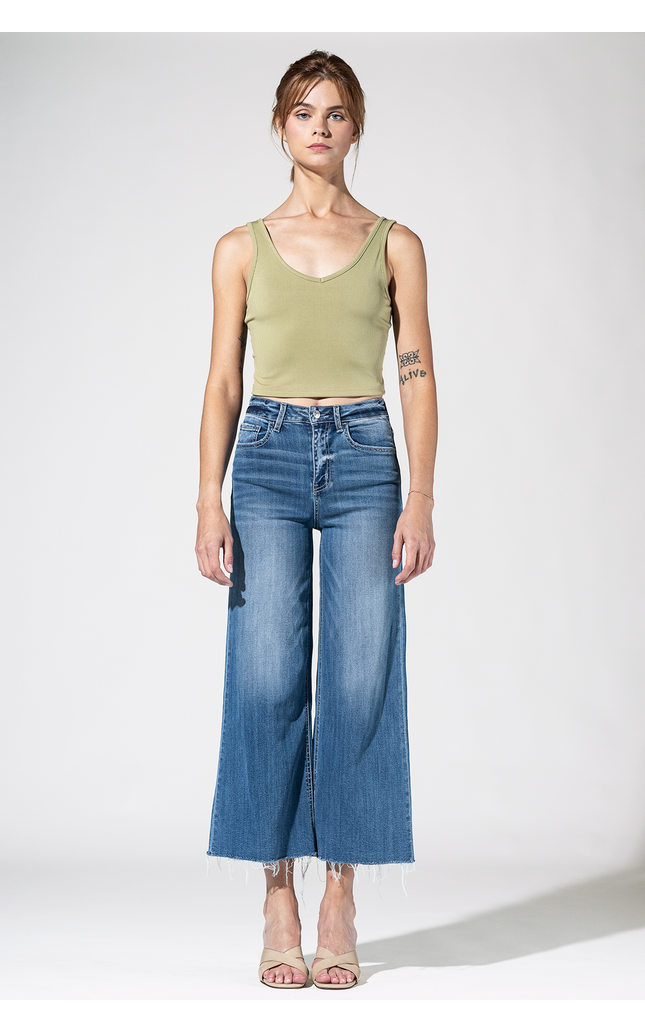 Mendocino High Rise Cropped Jeans