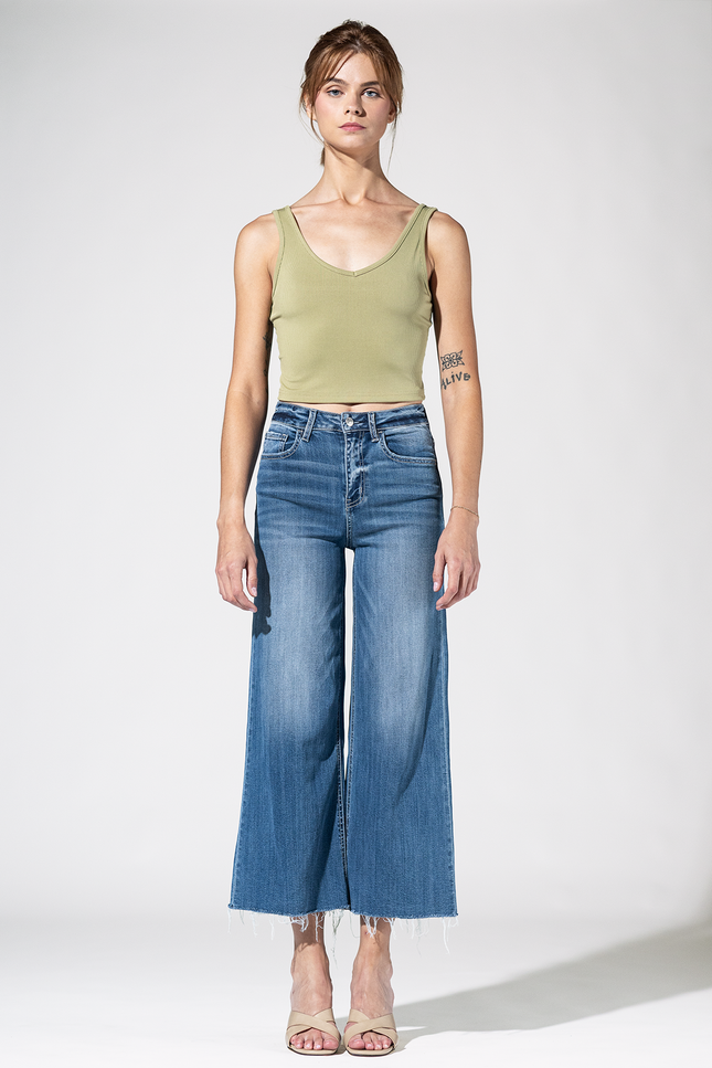 Mendocino High Rise Cropped Jeans