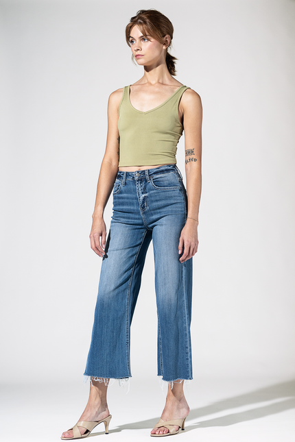 Mendocino High Rise Cropped Jeans