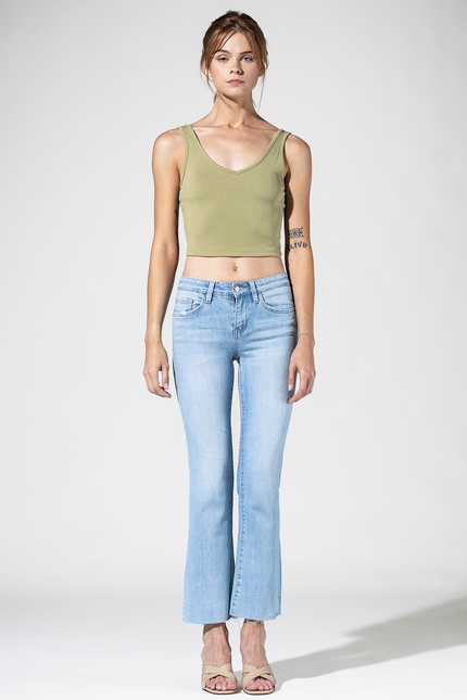 Sawyer Mid Rise Bootcut Jeans