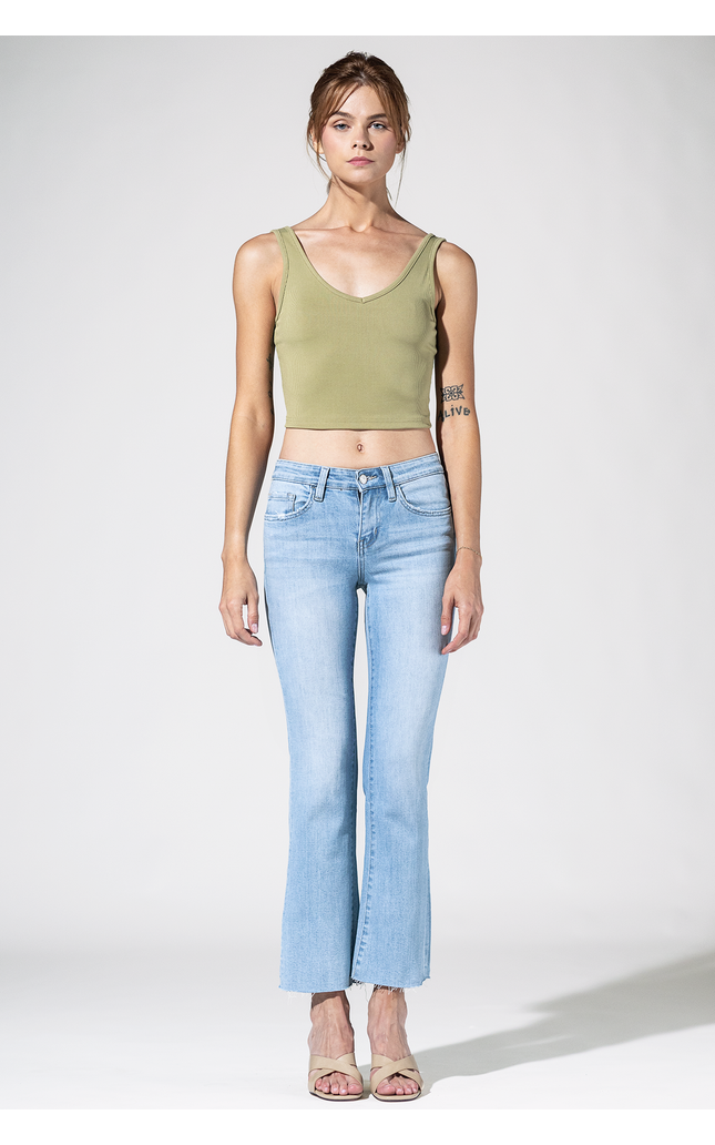 Sawyer Mid Rise Bootcut Jeans