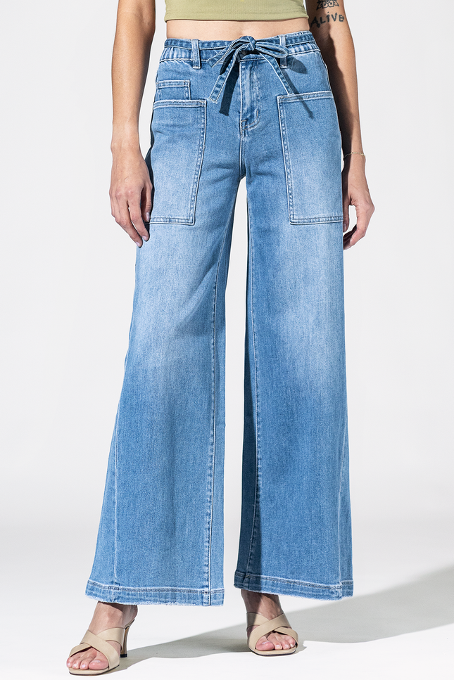 Blue Ribbon Wide Leg Jean